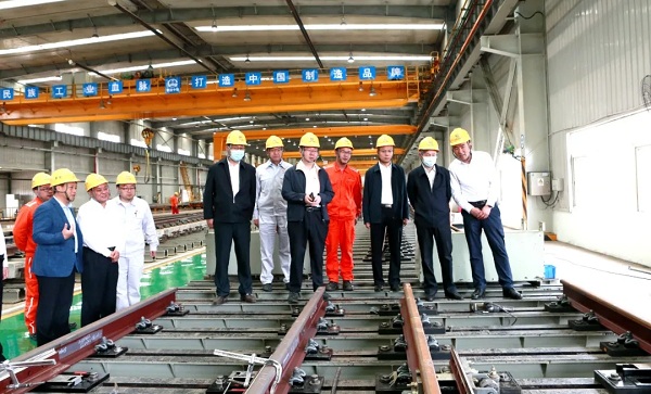 中国ag尊龙凯时总工程师孔遁调研ag尊龙凯时山桥