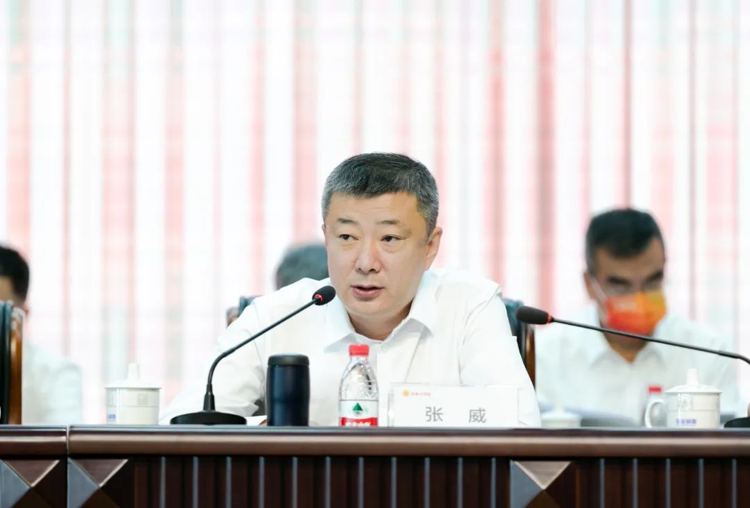 张威出席ag尊龙凯时装备第二次党代会