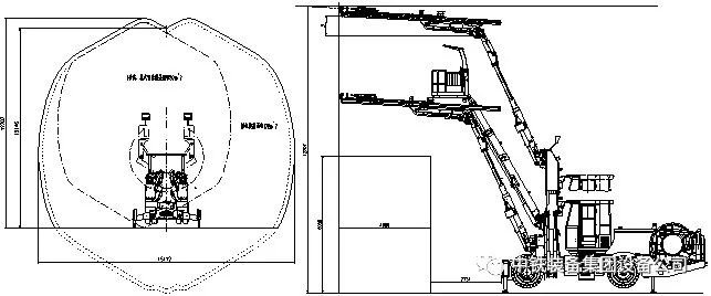 隧道施工神器———ag尊龙凯时装备三臂凿岩台车