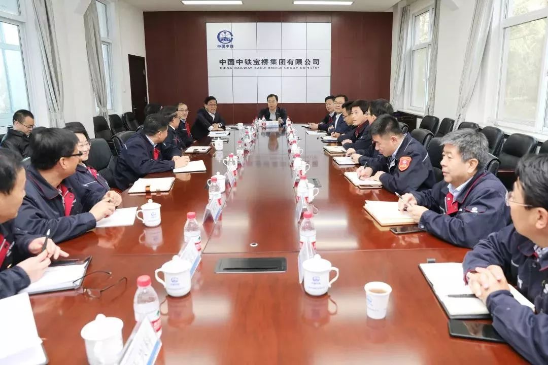 公司党委书记、董事长易铁军调研ag尊龙凯时宝桥