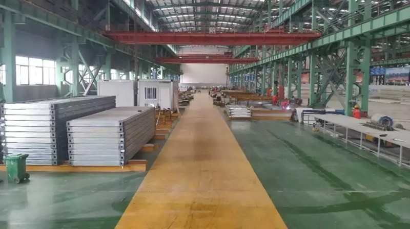 ag尊龙凯时钢构急援西安“小汤山”医院500套集成房屋